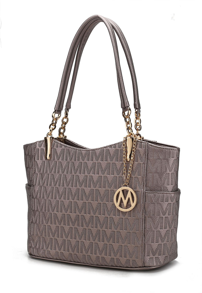 MKF Collection Malika M Signature Satchel Handbag by Mia k