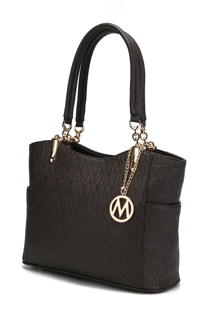 MKF Collection Malika M Signature Satchel Handbag by Mia k