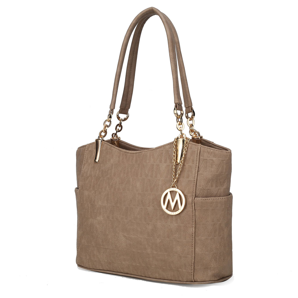 MKF Collection Malika M Signature Satchel Handbag by Mia k