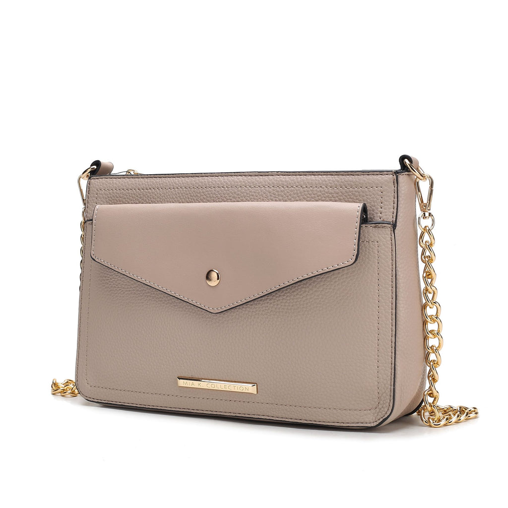 MKF Collection Maribel Crossbody Handbag Vegan Leather Women by Mia K