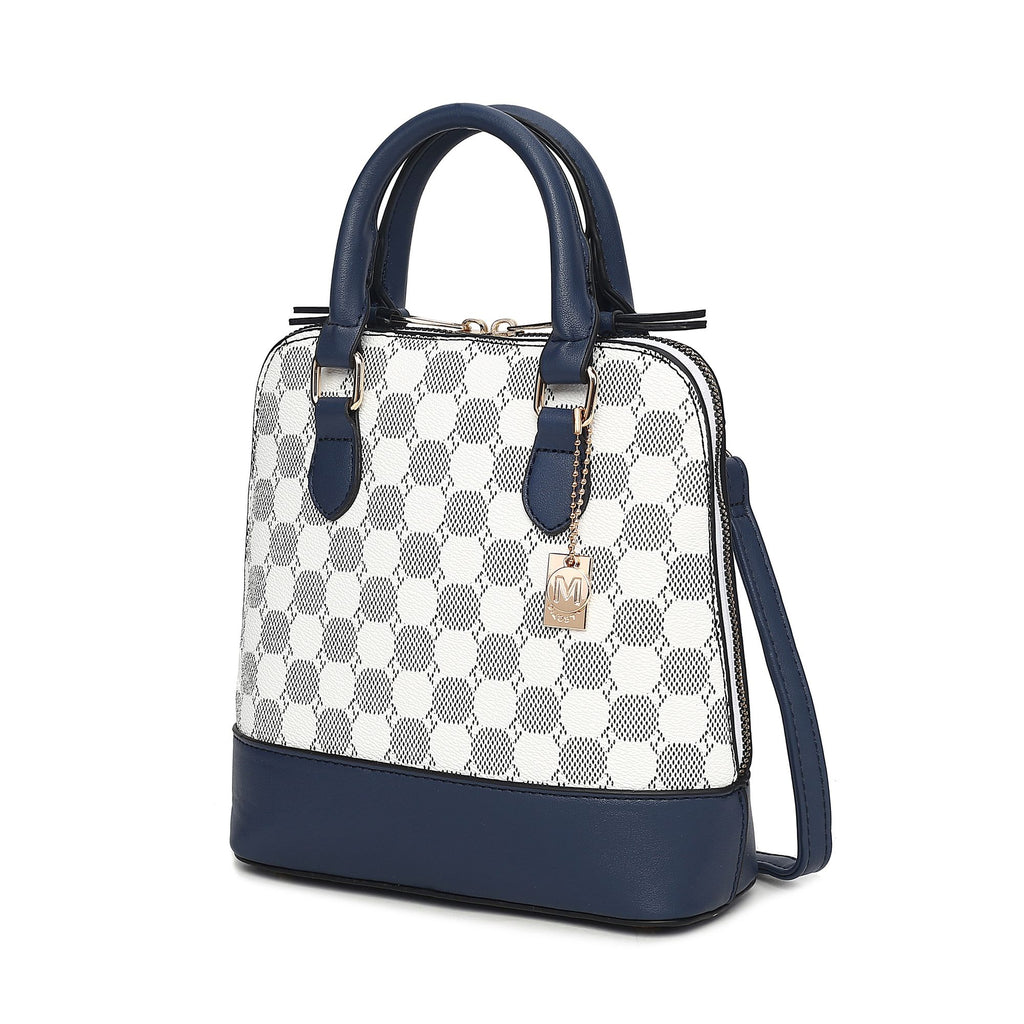 MKF Collection Marjorie Circular Print Satchel Bag by Mia K
