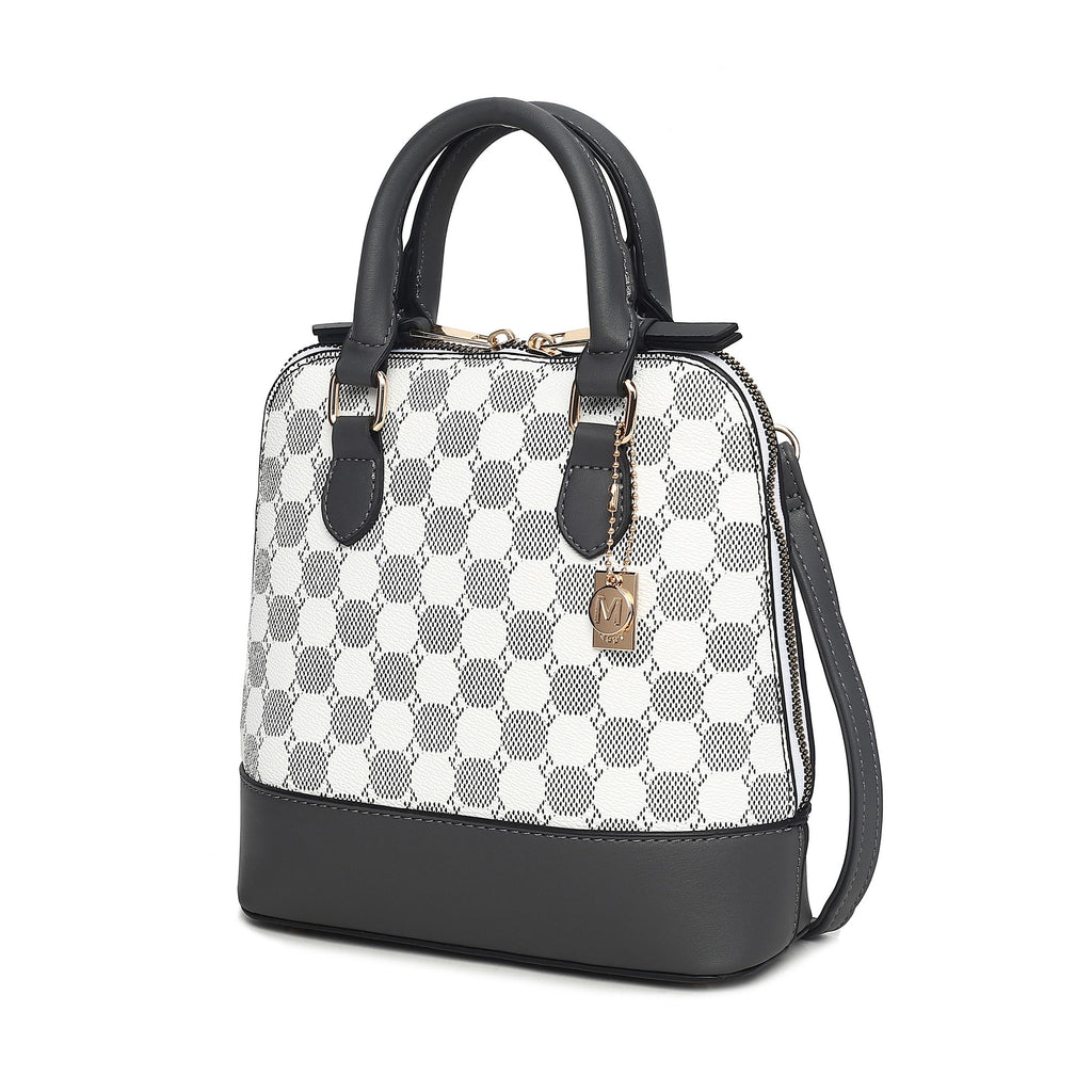 MKF Collection Marjorie Circular Print Satchel Bag by Mia K