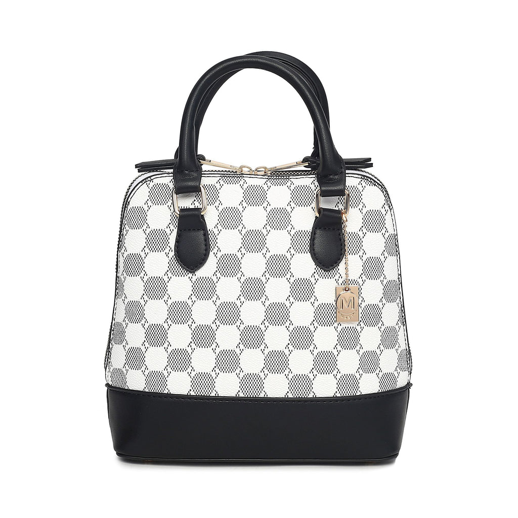 MKF Collection Marjorie Circular Print Satchel Bag by Mia K