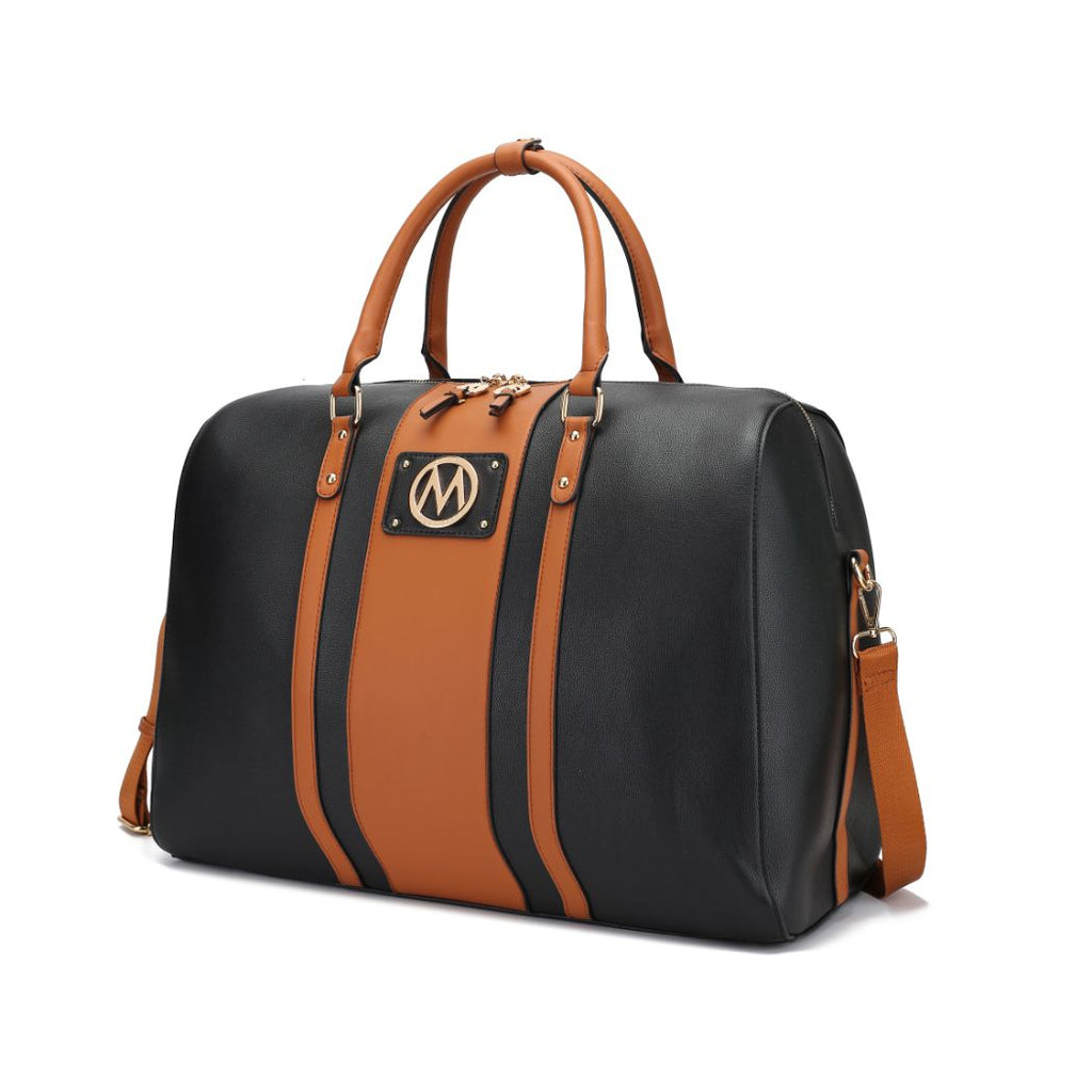 MKF Collection Melissa Women's Vegan Lather Duffle Bag By Mia K