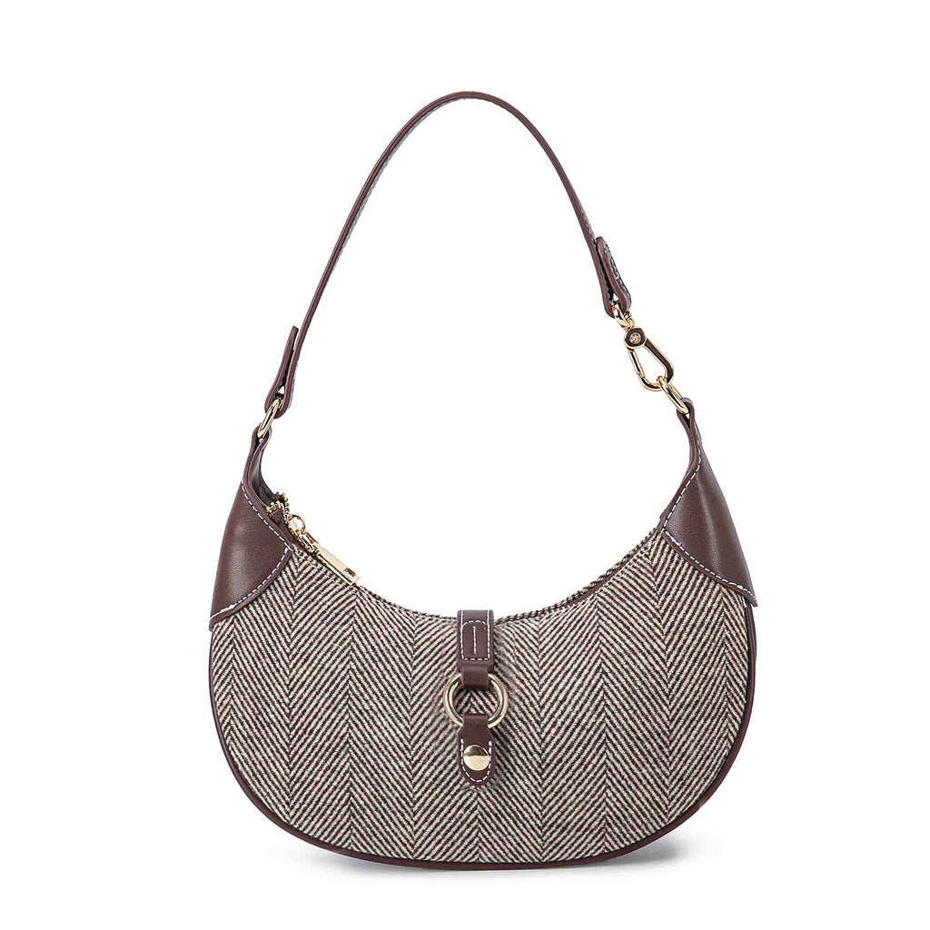 MKF Collection Mire Shoulder Half Moon Bag Fashion and Timeless by Mia K.