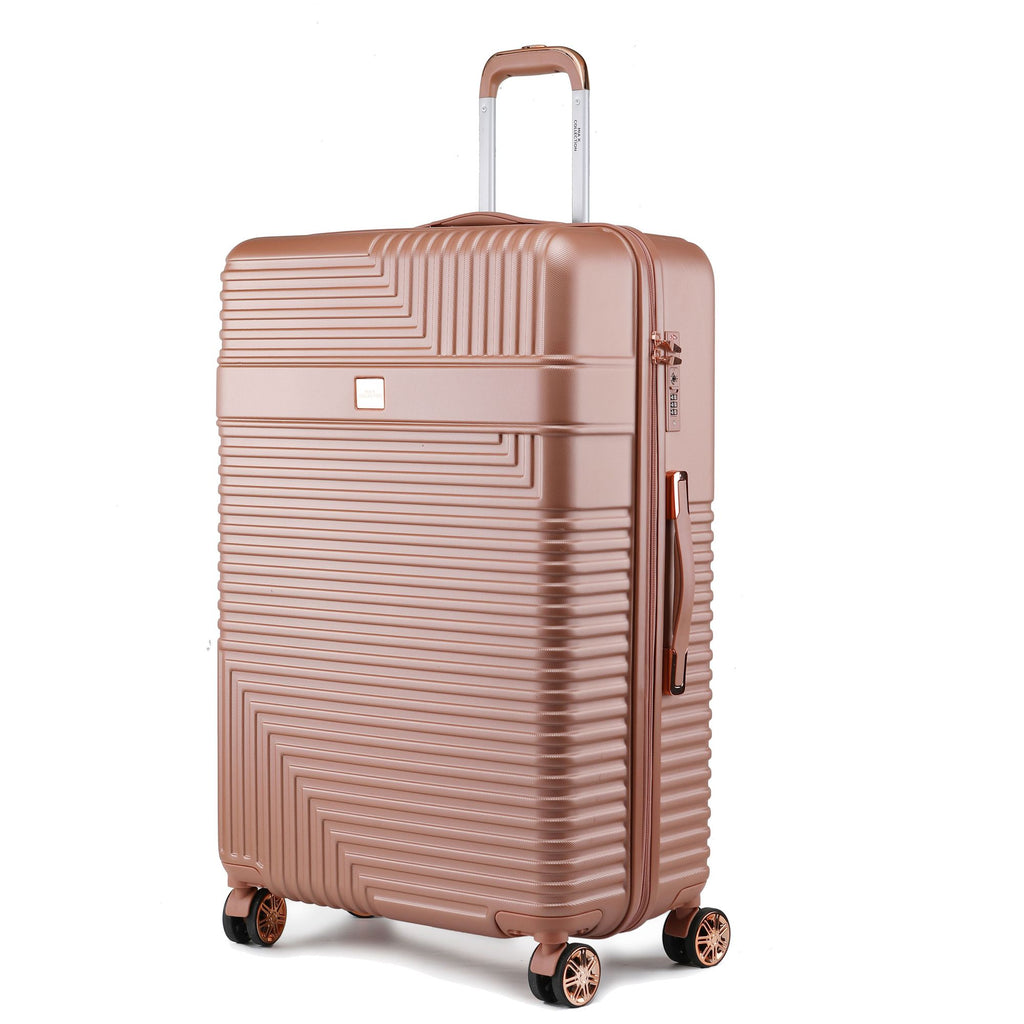 MKF Collection Mykonos Extra Large Check-in Spinner by Mia K