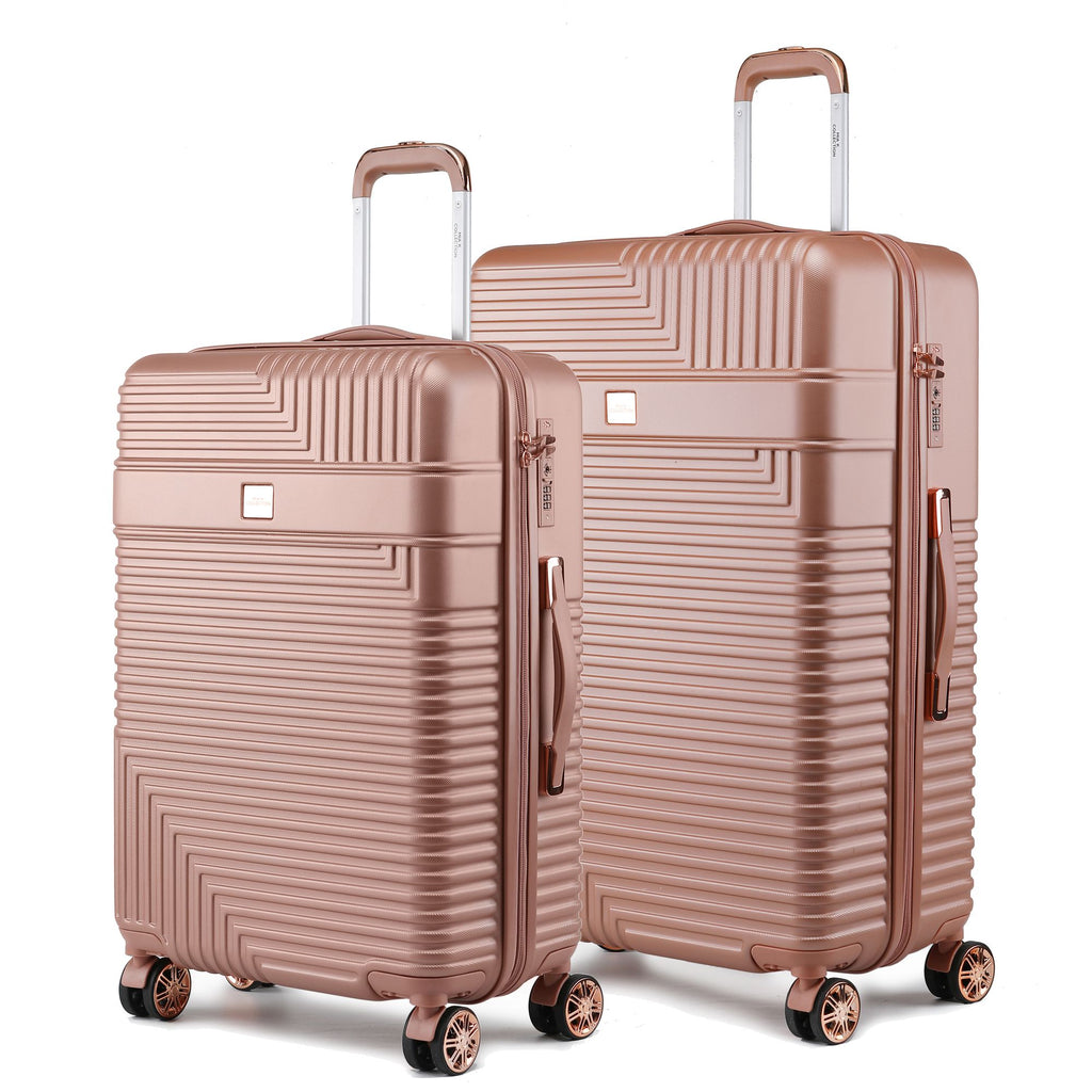 MKF Collection Mykonos Luggage Set-Extra Large and Large - 2 pieces by Mia k