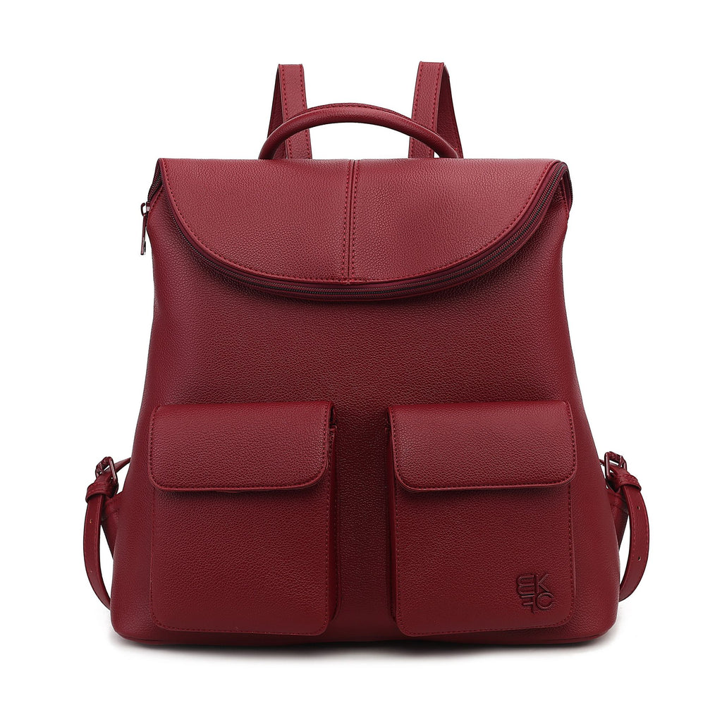 MKF Collection Natalie Backpack Purse for Women Stylish Vegan Leather Backpack by Mia K