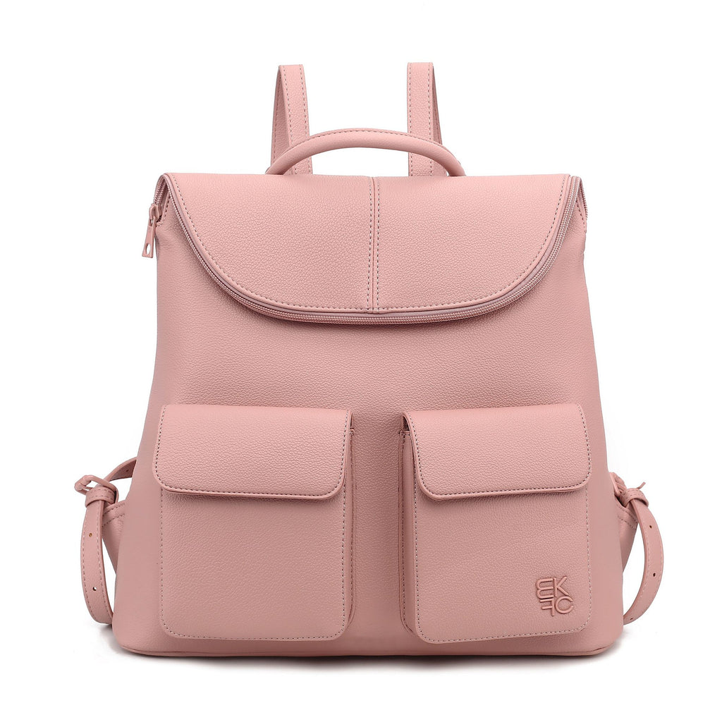 MKF Collection Natalie Backpack Purse for Women Stylish Vegan Leather Backpack by Mia K