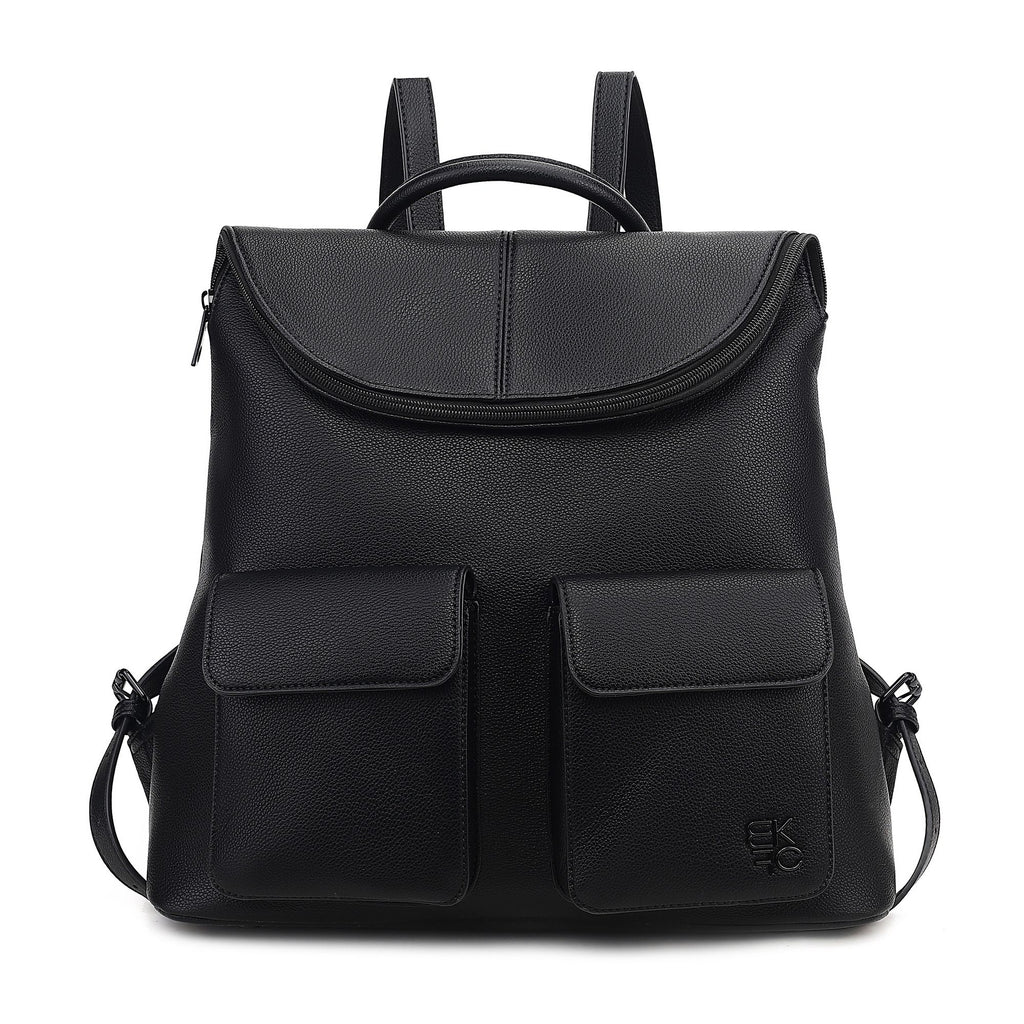 MKF Collection Natalie Backpack Purse for Women Stylish Vegan Leather Backpack by Mia K