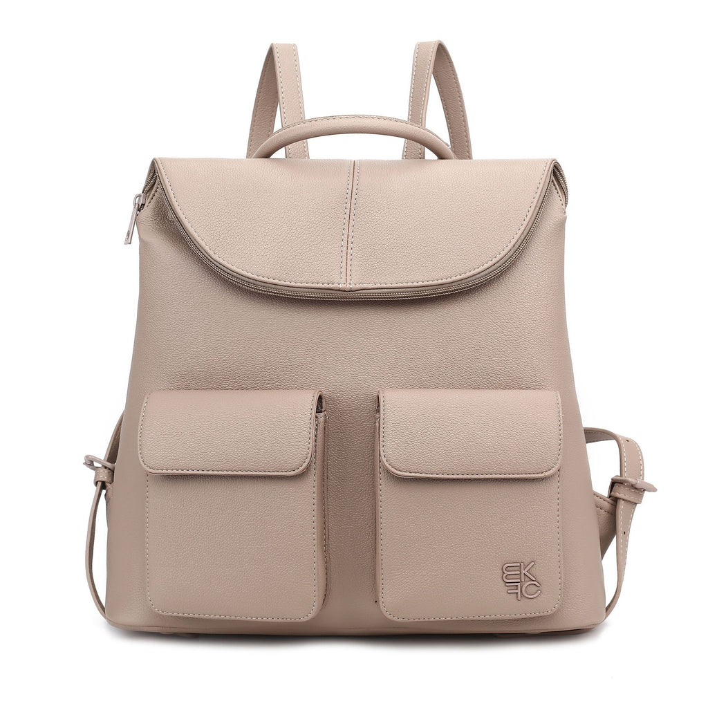 MKF Collection Natalie Backpack Purse for Women Stylish Vegan Leather Backpack by Mia K