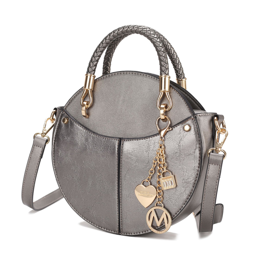 MKF Collection Nobella Crossbody Handbag Vegan Leather Women by Mia K