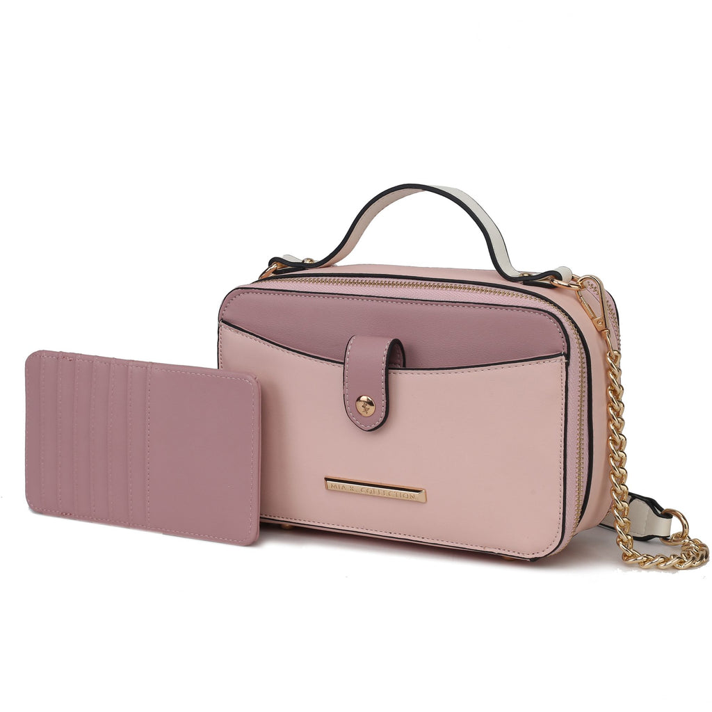 MKF Collection Oaklynn Camera Crossbody Shoulder Bag by Mia K