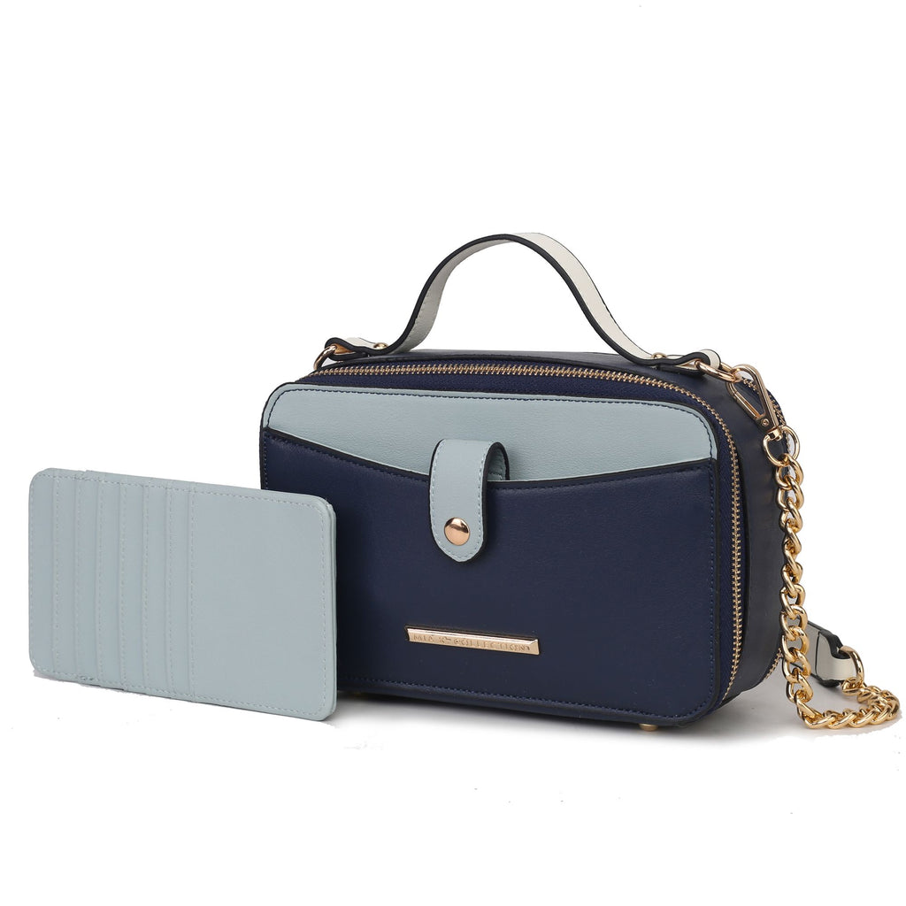 MKF Collection Oaklynn Camera Crossbody Shoulder Bag by Mia K