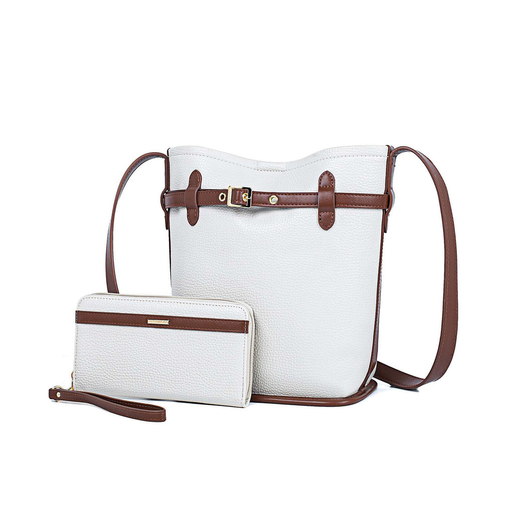 MKF Collection Odette 2-Piece Bucket Bag & Wallet by Mia K
