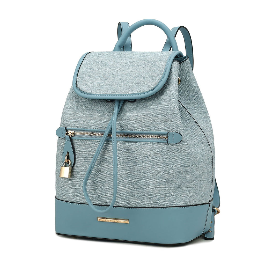 MKF Collection Porsha Vegan Leather Women Backpack by Mia K