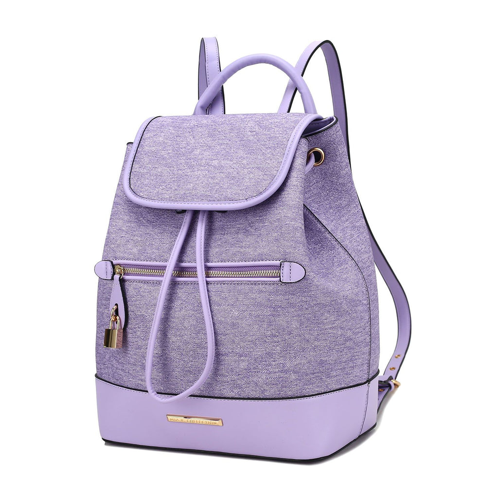 MKF Collection Porsha Vegan Leather Women Backpack by Mia K