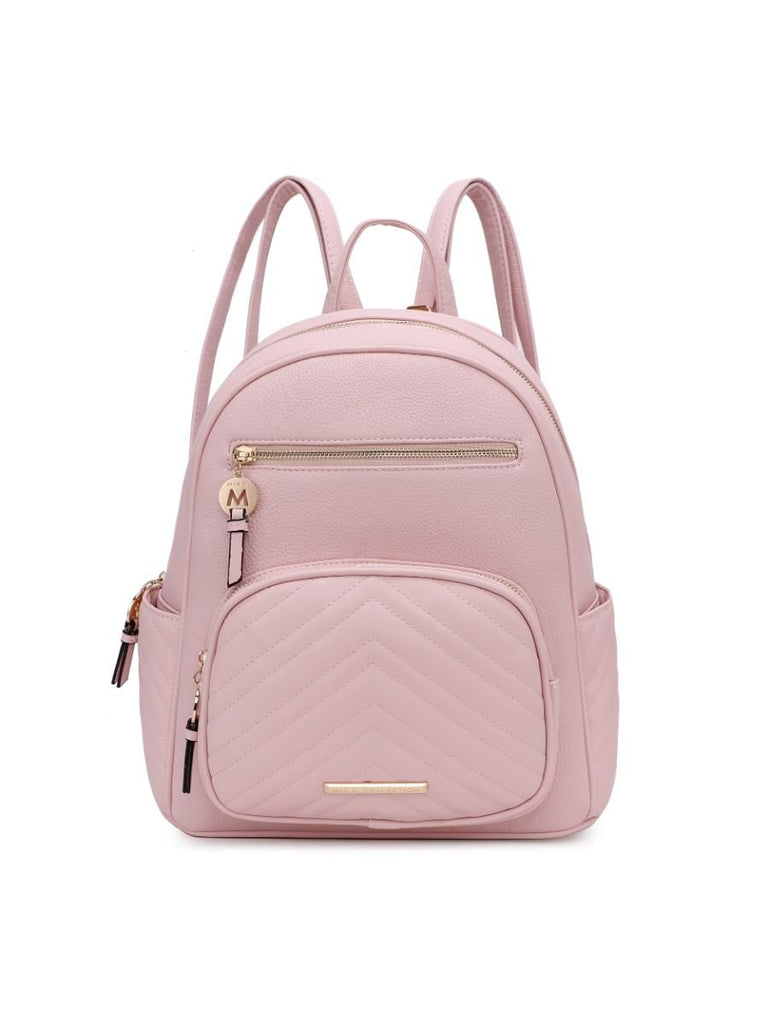 MKF Collection Romana Vegan Leather Women Backpack by Mia k