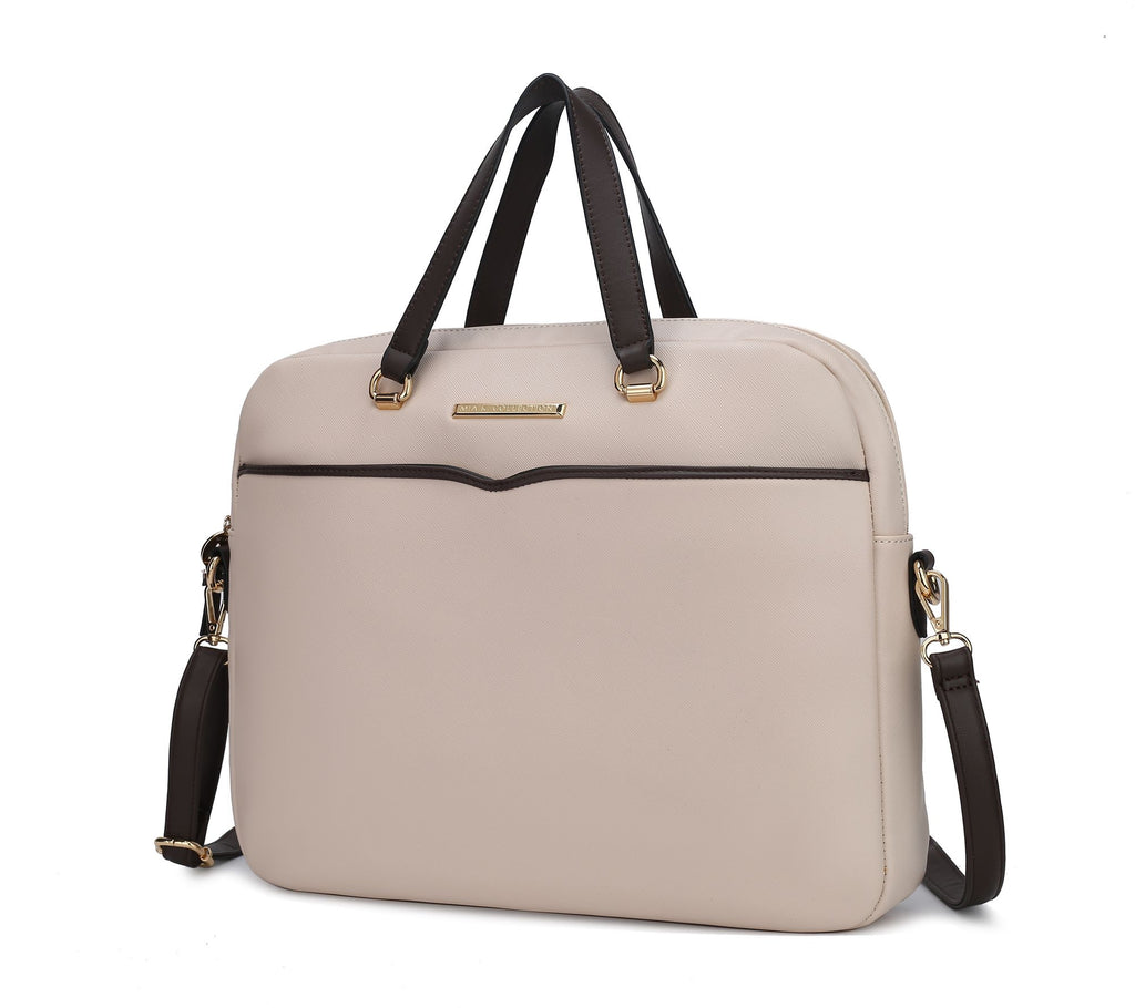 MKF Collection Rose Laptop Briefcase by Mia K
