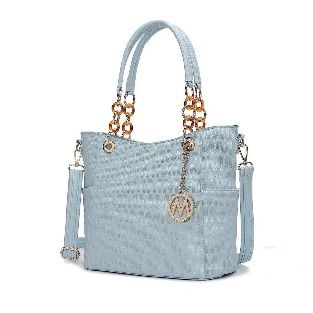 MKF Collection Rylee Vegan Leather Women Tote Handbag by Mia k