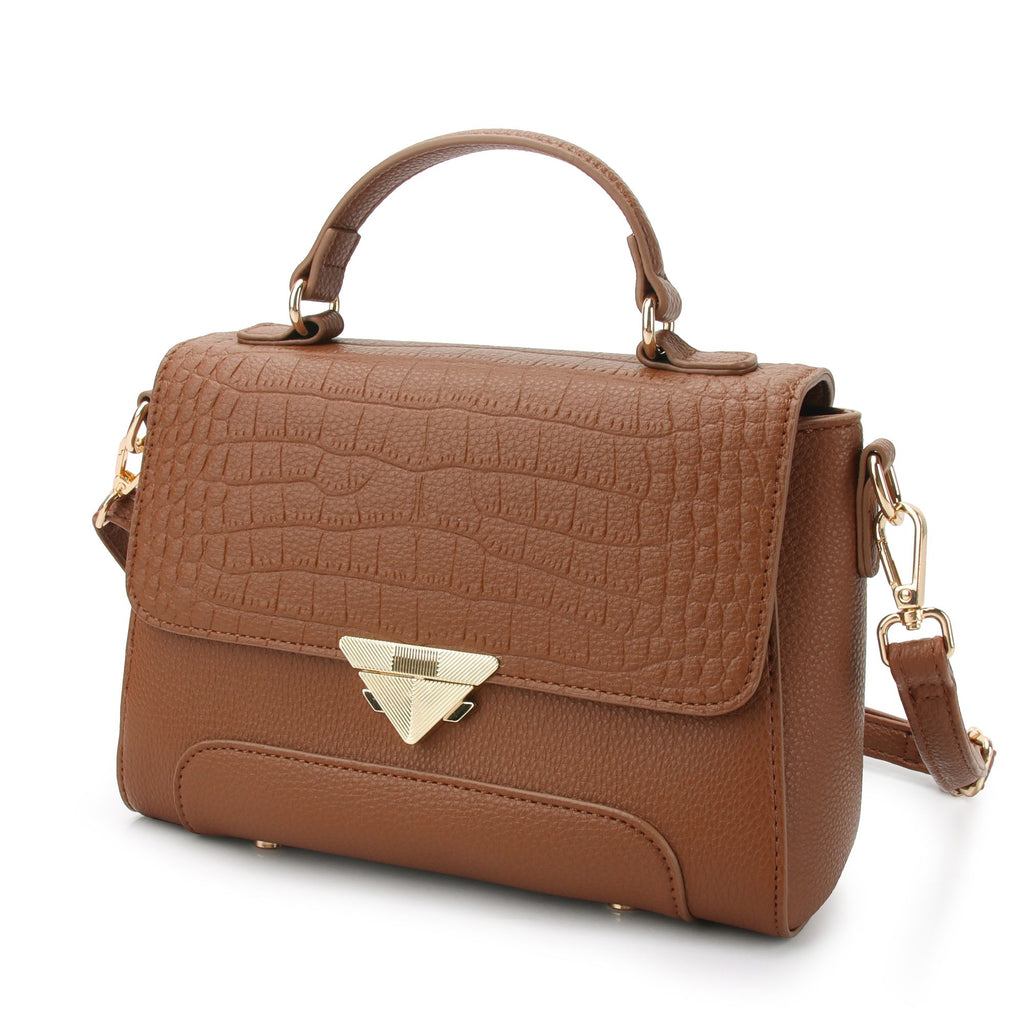 MKF Collection Saphira Vegan Leather Satchel Bag by Mia K