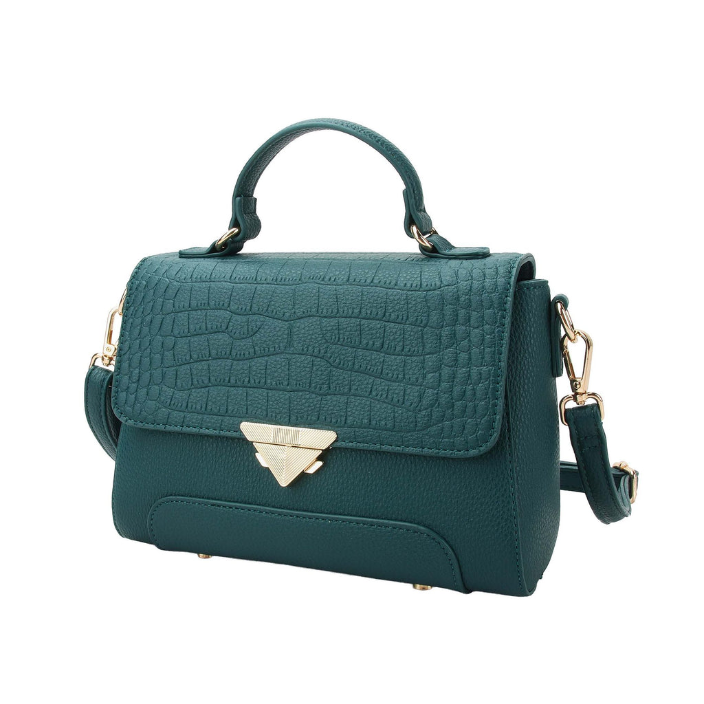 MKF Collection Saphira Vegan Leather Satchel Bag by Mia K