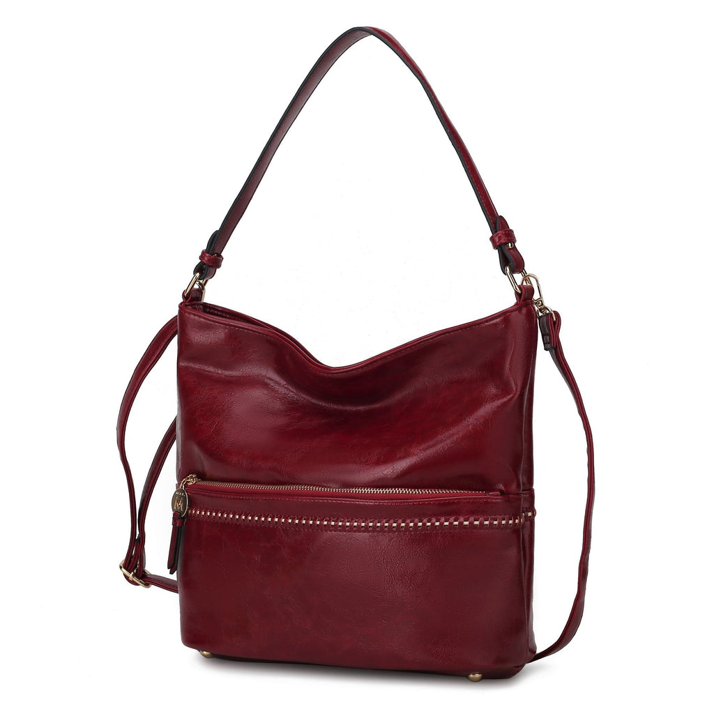 MKF Collection Sierra Hobo Handbag Vegan Leather Womens by Mia K