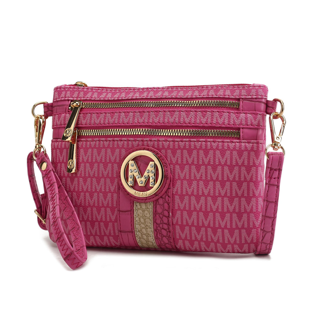 MKF Collection Tarren Signature Crossbody/ Wristlet by Mia k