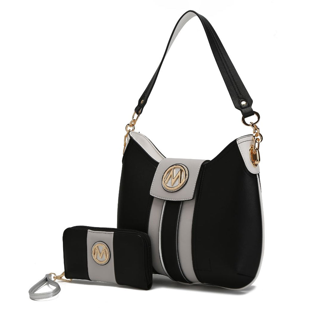 MKF Collection Torri Women's Hobo Shoulder Bag with Wallet By Mia K