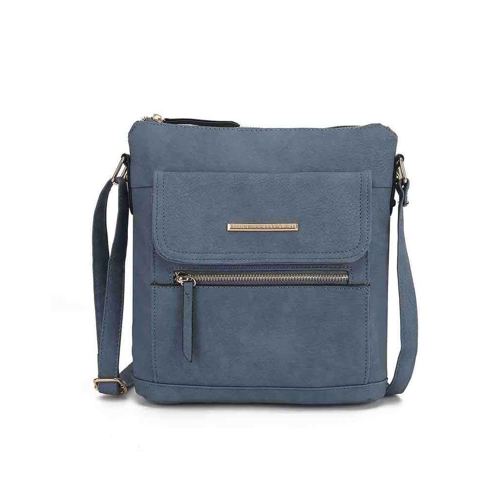 MKF Collection Triss Crossbody Bag For Women's Handbag, Perfect for Everyday Use, Travel, and Casual Outings by Mia K