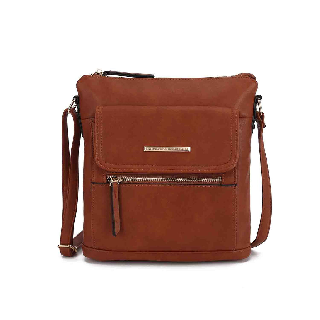 MKF Collection Triss Crossbody Bag For Women's Handbag, Perfect for Everyday Use, Travel, and Casual Outings by Mia K