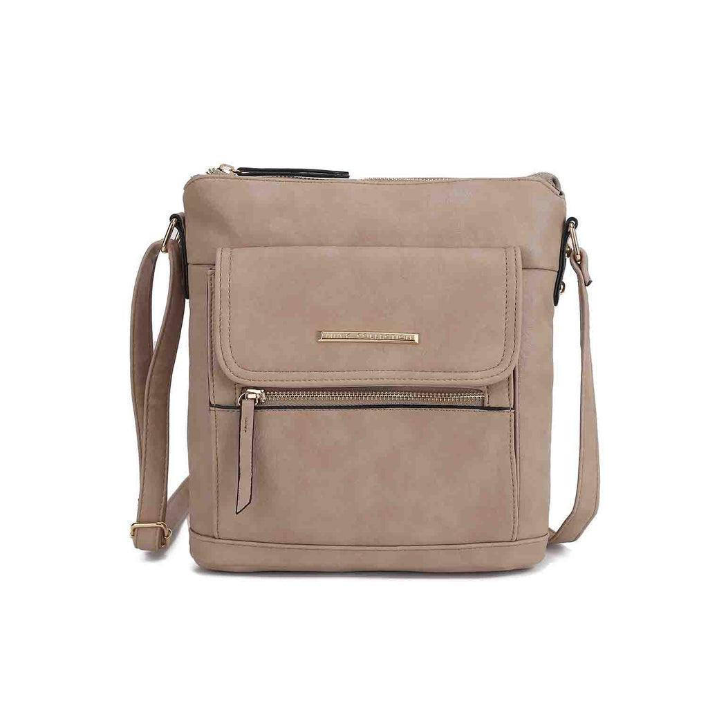MKF Collection Triss Crossbody Bag For Women's Handbag, Perfect for Everyday Use, Travel, and Casual Outings by Mia K