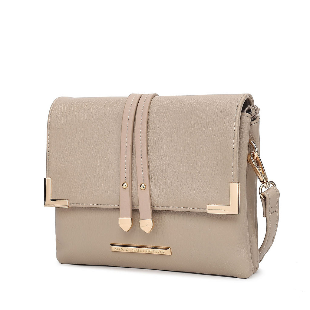 MKF Collection Valeska Multi Compartment Crossbody by Mia k