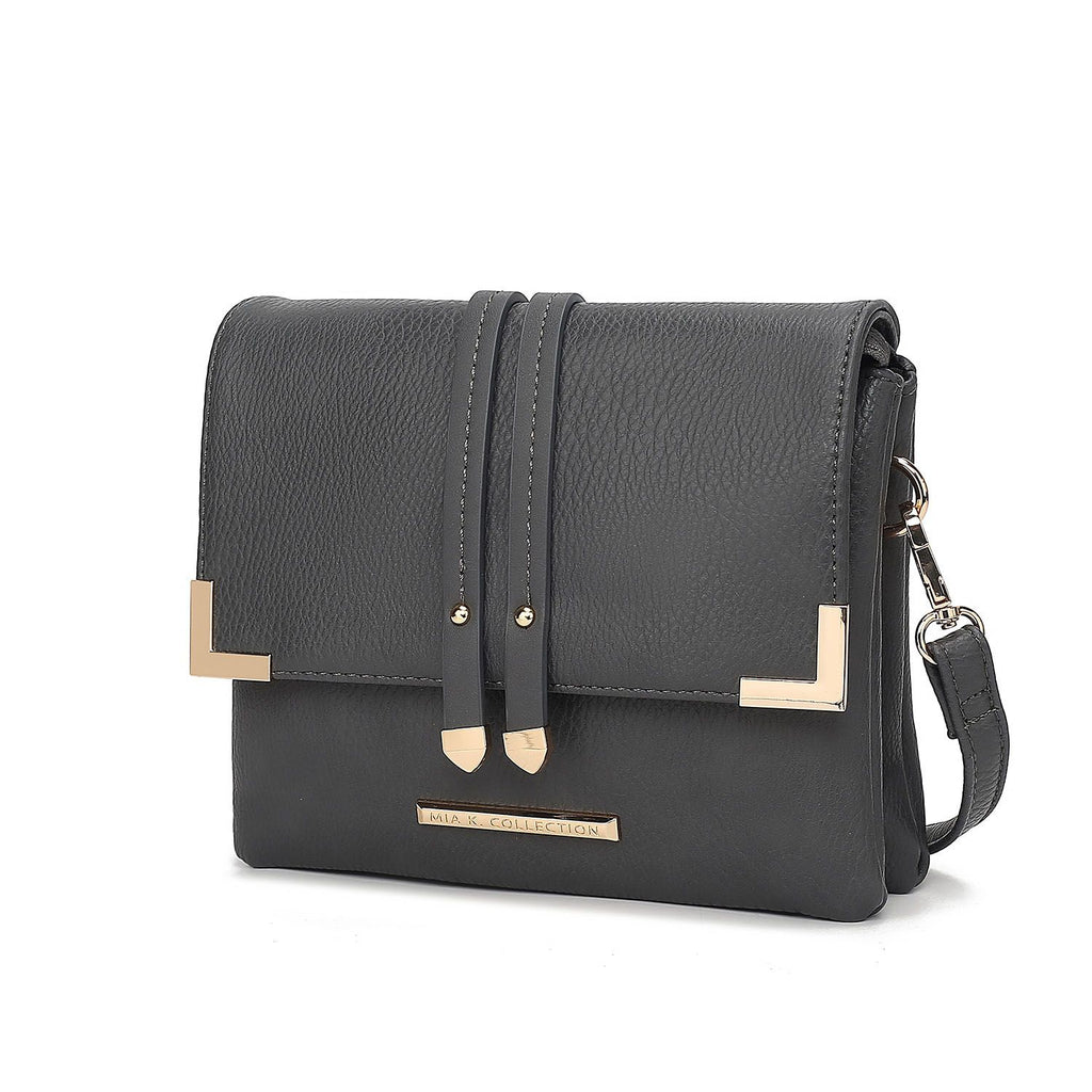 MKF Collection Valeska Multi Compartment Crossbody by Mia k