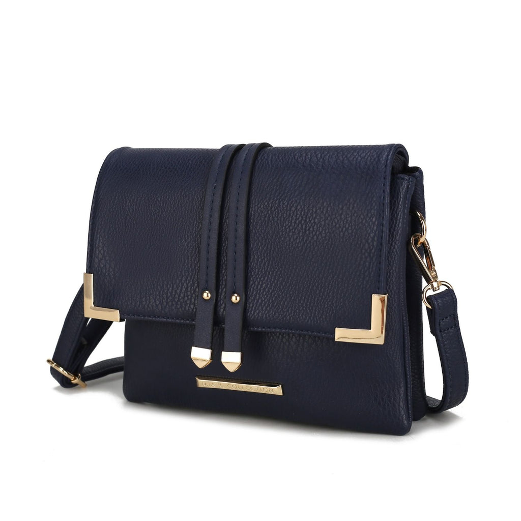 MKF Collection Valeska Multi Compartment Crossbody by Mia k