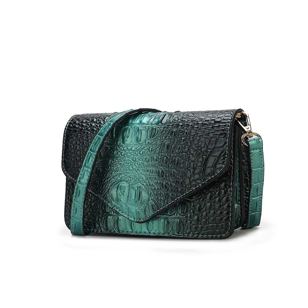 MKF Collection Vanta Crossbody Croc Embossed Handbag by Mia K