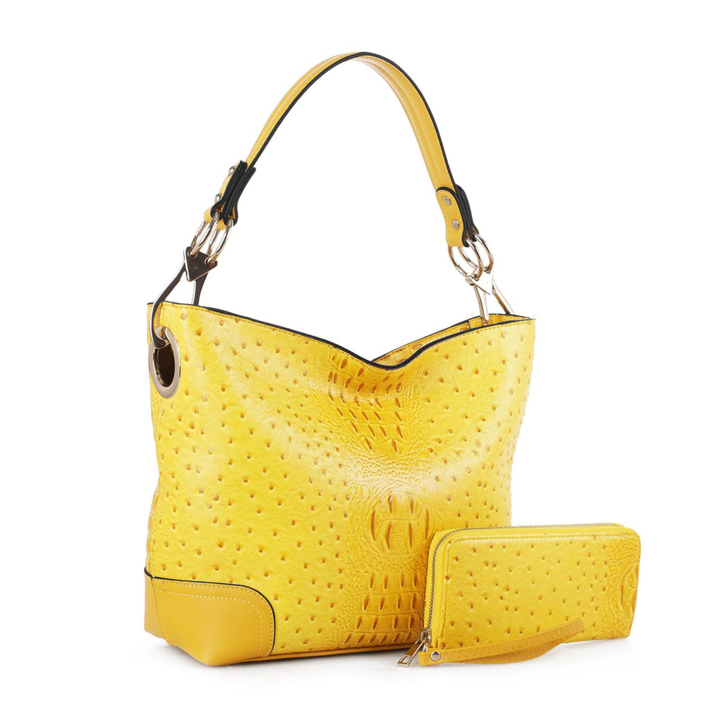 MKF Collection Wandy Soft Vegan Leather Hobo & Wallet Set by Mia K