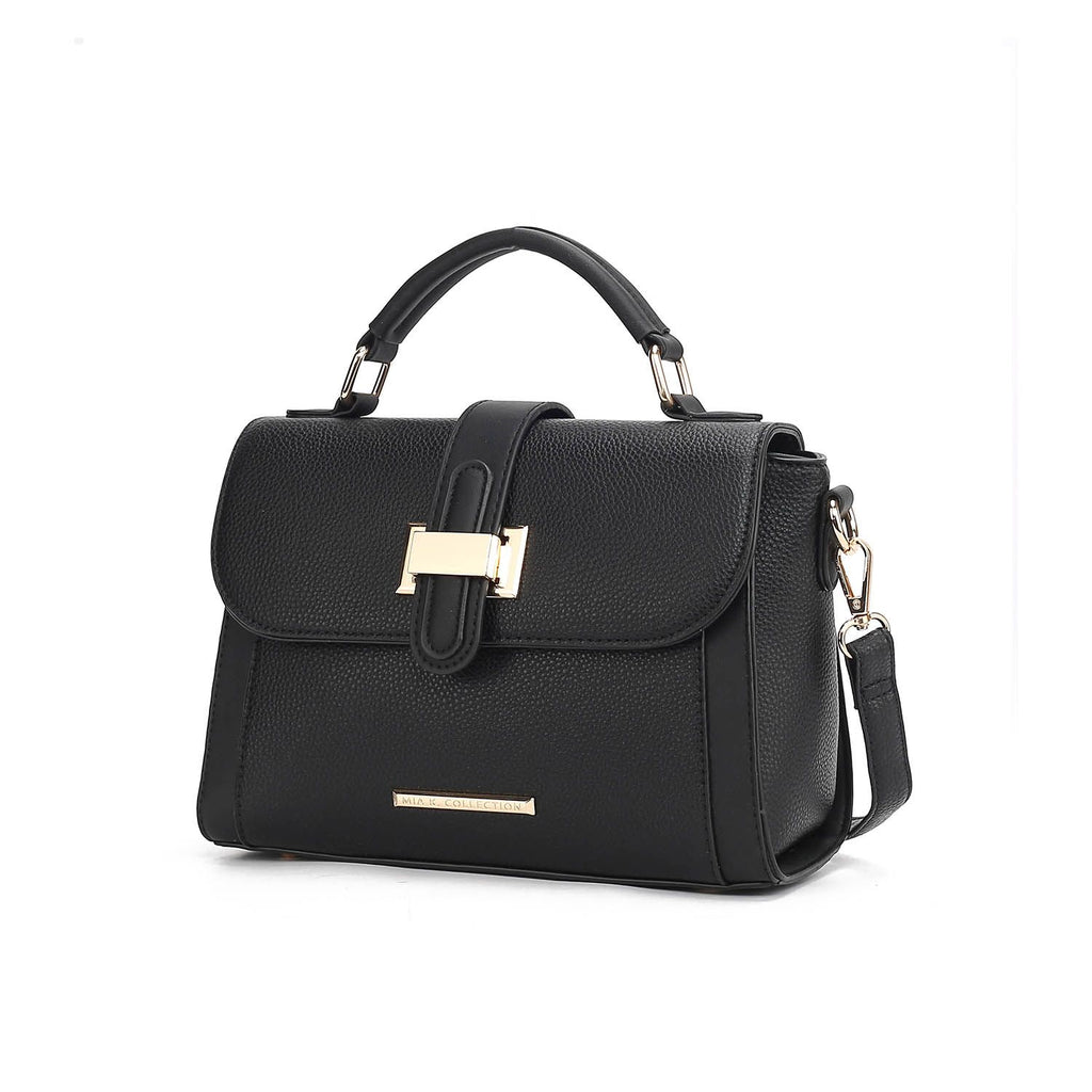 MKF Collection Willa Color Block Vegan Leather Women Shoulder Bag by Mia k