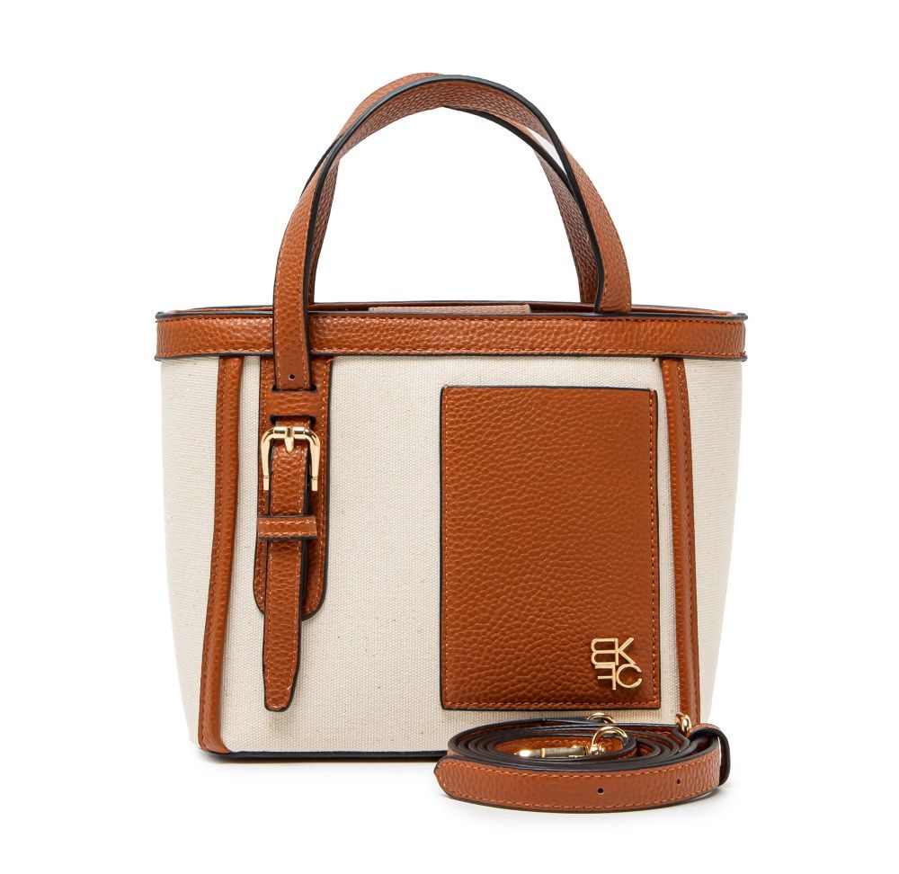 MKF Collection Wren faux leather trim Tote Bag by Mia K