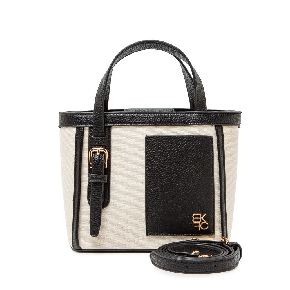 MKF Collection Wren faux leather trim Tote Bag by Mia K