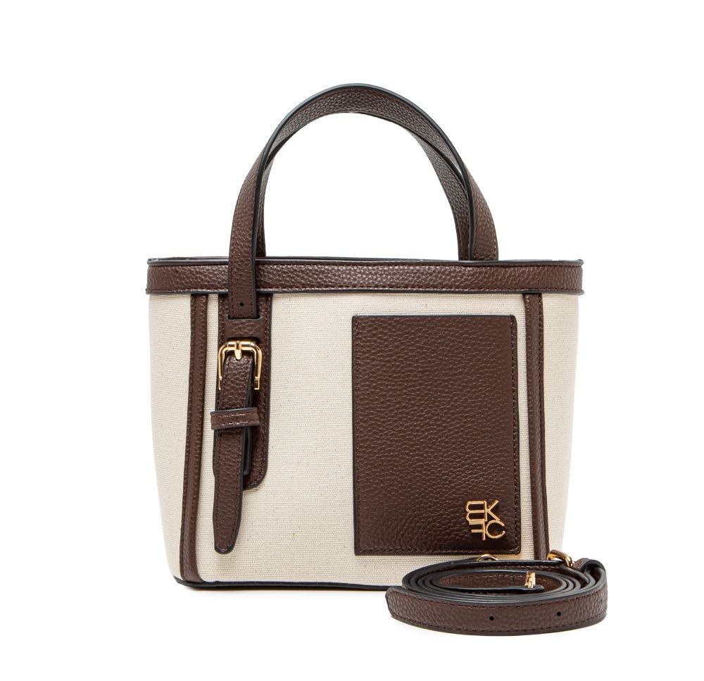 MKF Collection Wren faux leather trim Tote Bag by Mia K