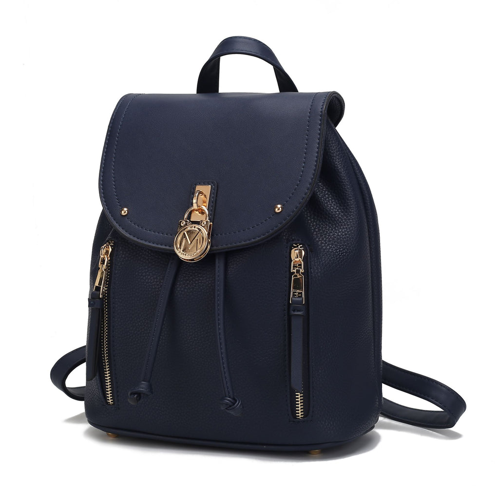 MKF Collection Xandria Vegan Leather Women Backpack by Mia K