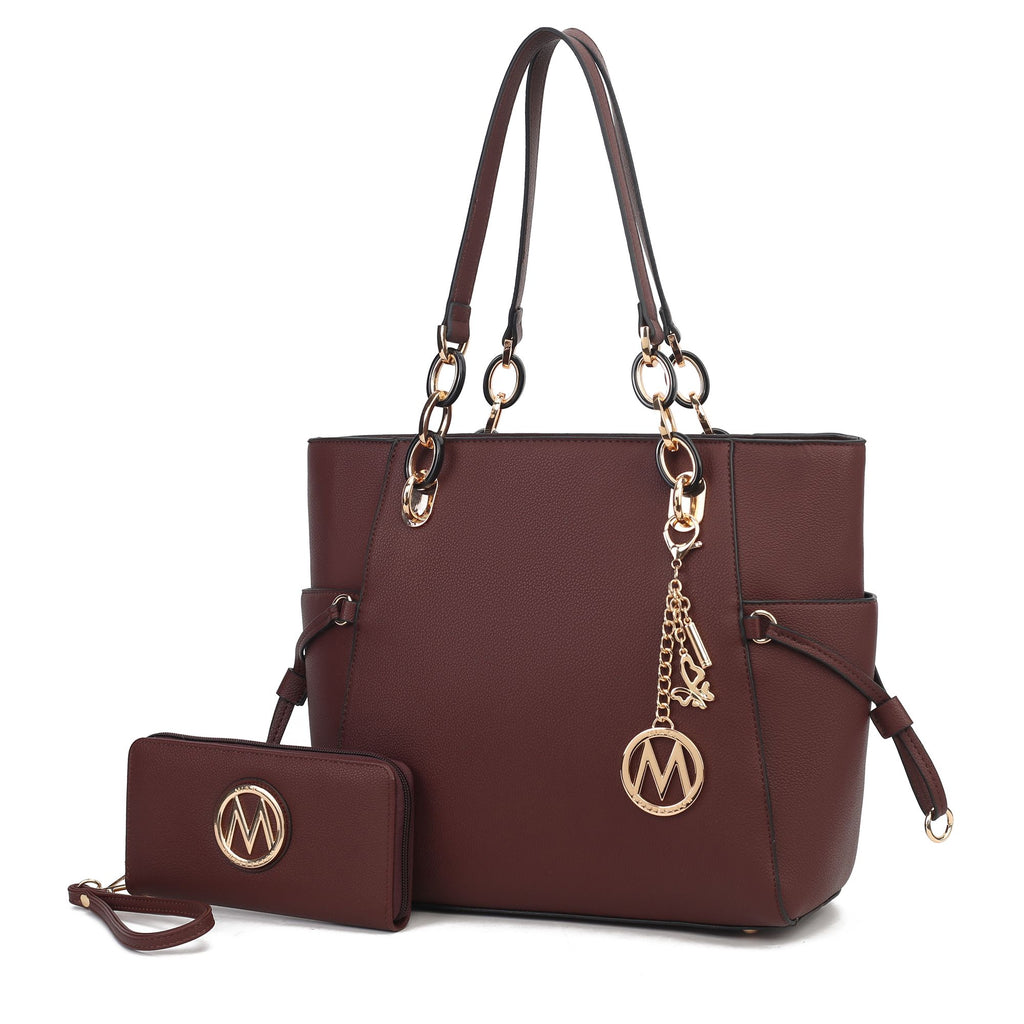 MKF Collection Yale Tote Women's Bag with Wallet Handbag Purse by Mia K