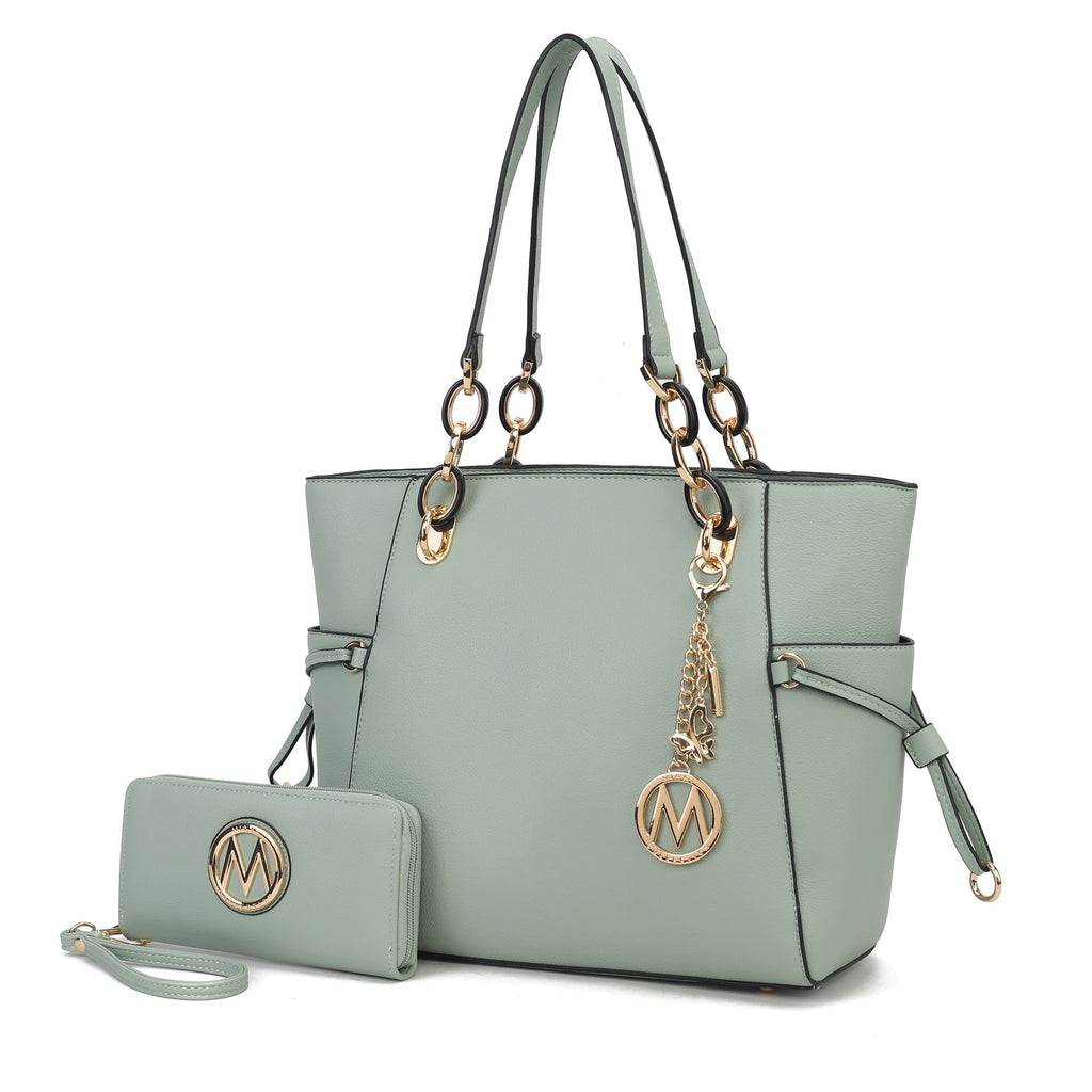 MKF Collection Yale Tote Women's Bag with Wallet Handbag Purse by Mia K
