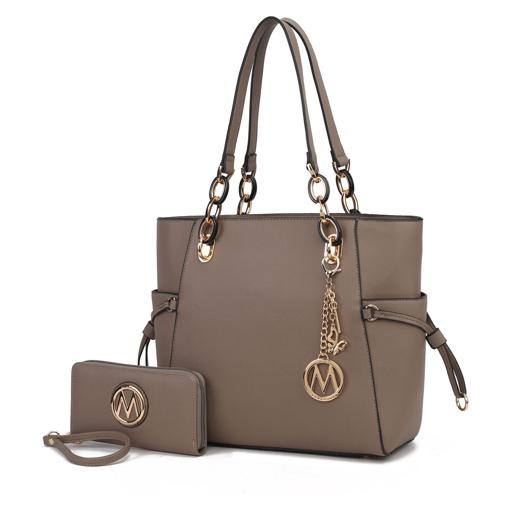 MKF Collection Yale Tote Women's Bag with Wallet Handbag Purse by Mia K