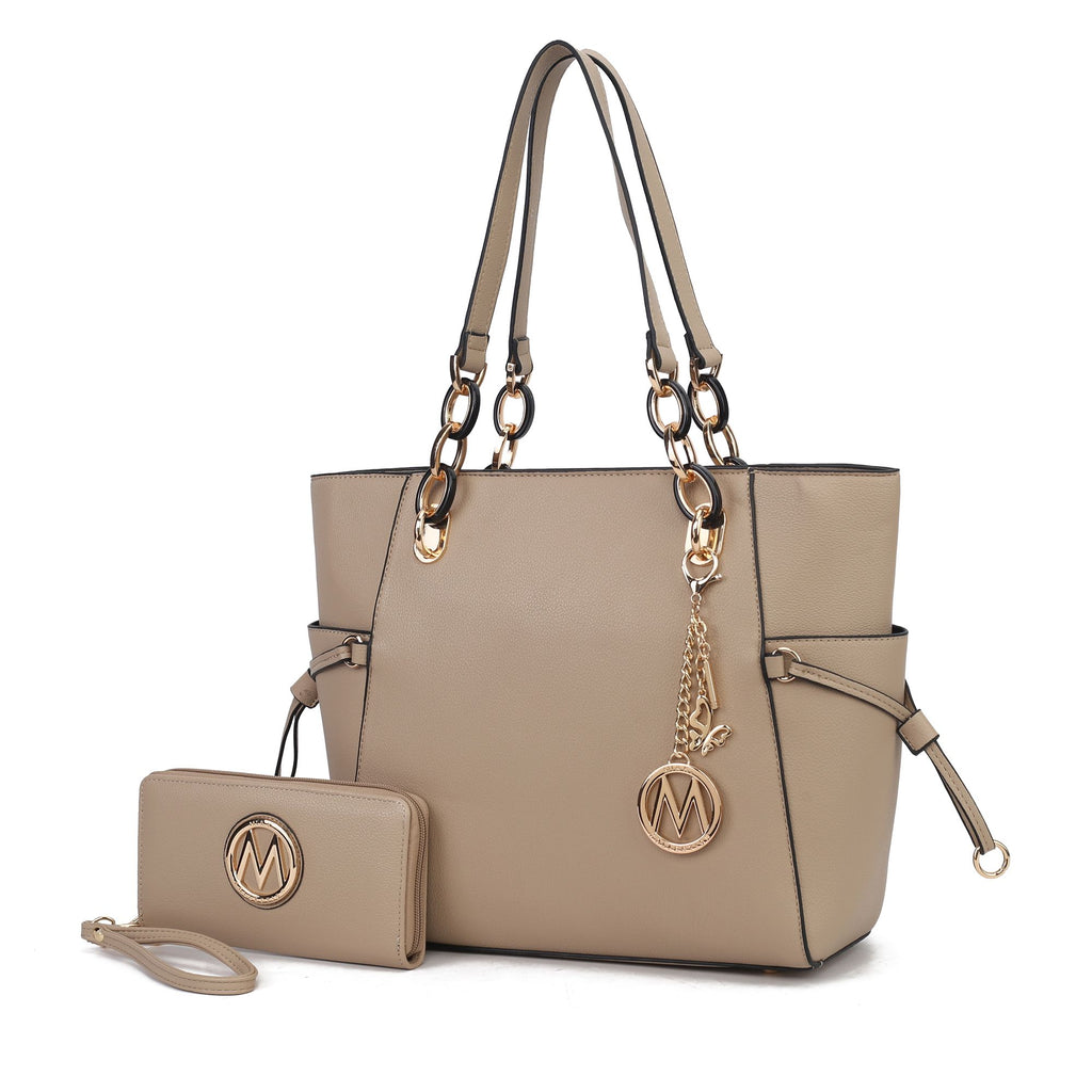 MKF Collection Yale Tote Women's Bag with Wallet Handbag Purse by Mia K
