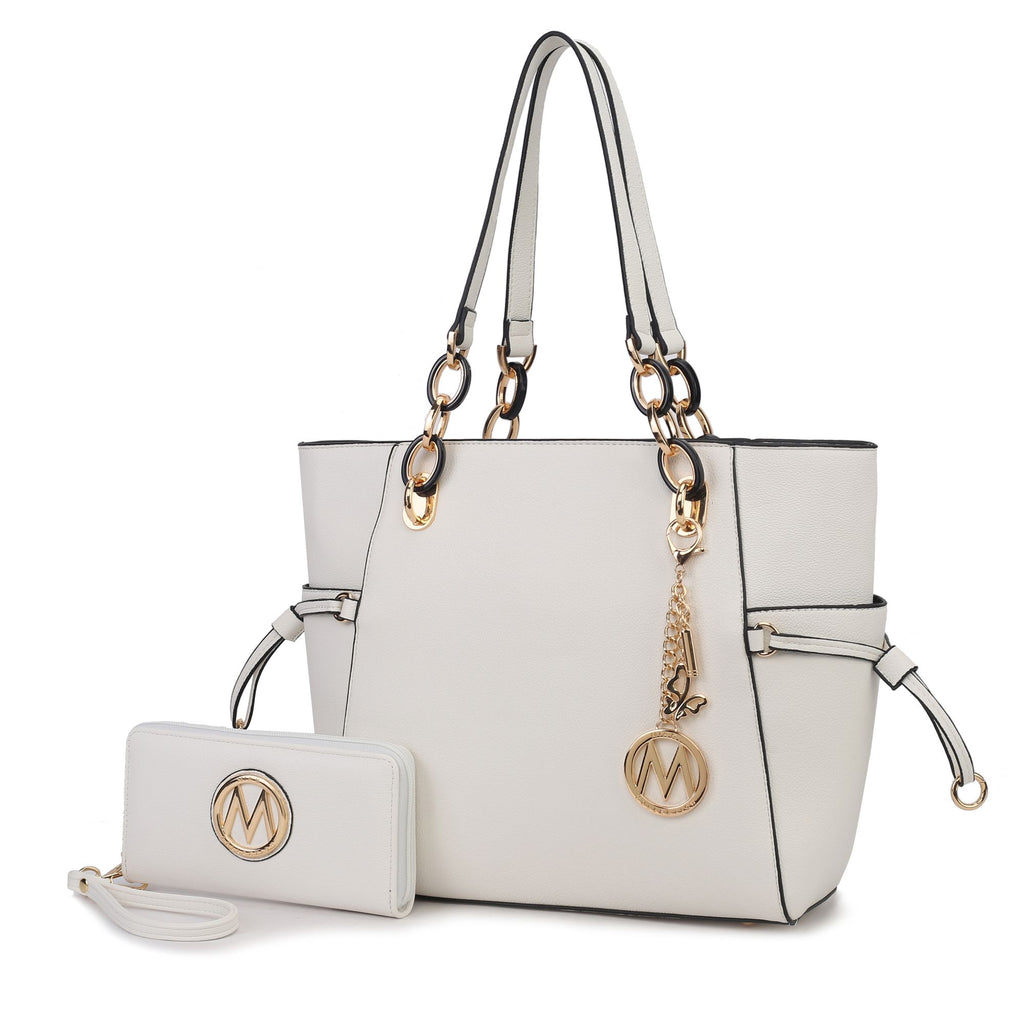 MKF Collection Yale Tote Women's Bag with Wallet Handbag Purse by Mia K