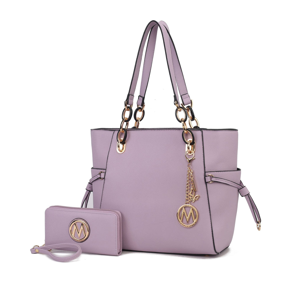MKF Collection Yale Tote Women's Bag with Wallet Handbag Purse by Mia K