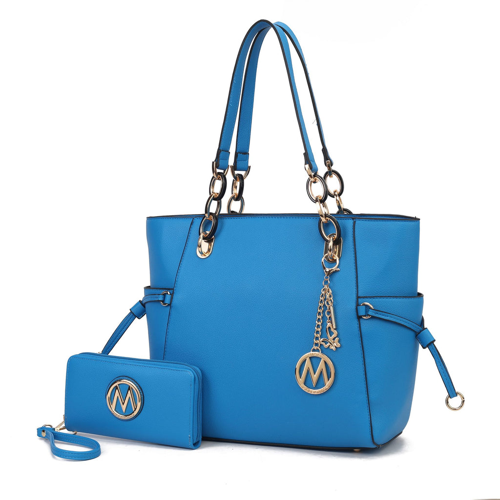 MKF Collection Yale Tote Women's Bag with Wallet Handbag Purse by Mia K