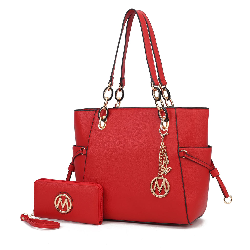 MKF Collection Yale Tote Women's Bag with Wallet Handbag Purse by Mia K